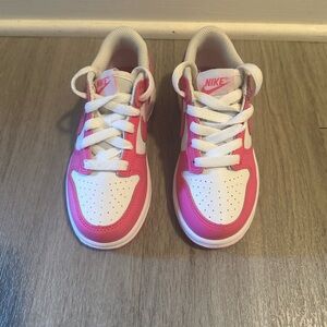Pink Nike Dunk Low